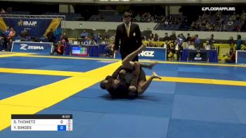 SCOTT THOMETZ vs YURI SIMOES 2018 World IBJJF Jiu-Jitsu No-Gi Championship