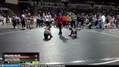 67-68 lbs Round 1 - Caitlyn Mochel, Animal House Wrestling vs Benjamin Meyer, Colorado Regulators Wrestling Club