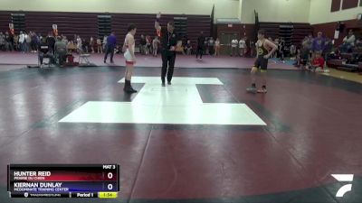 14U-4 lbs Round 1 - Hunter Reid, Prairie Du Chien vs Kiernan Dunlay, McDominate Training Center