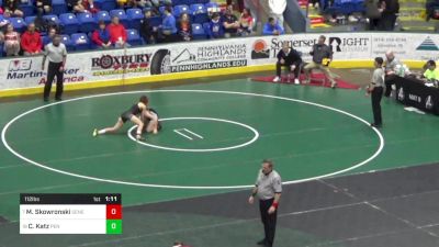 112 lbs Quarterfinal - Mimi Skowronski, Seneca Valley vs Carolyne Katz, Pen Argyl