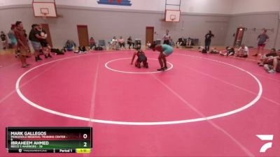 175 lbs Round 5 (6 Team) - Ibraheem Ahmed, Reece`s Warriors vs Mark Gallegos, Panhandle Regional Training Center