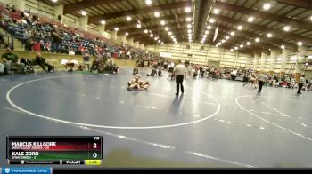 119 lbs Finals (2 Team) - Kale Zorn, Utah Green vs MARCUS KILLGORE, West Coast Riders