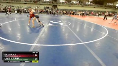 105 lbs Cons. Round 2 - Kyllian Ace, Rolla Wrestling Club-AAA vs Lincoln Burns, Team North Stars Wrestling Club-AA