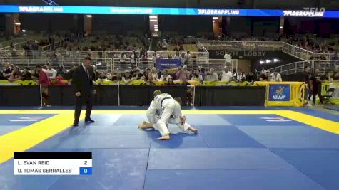 LUKE EVAN REID vs OLIVER TOMAS SERRALLES SAUSER 2024 Pan Jiu Jitsu IBJJF Championship