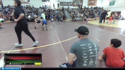 86 lbs Cons. Semi - Gionni Gonsalves, SelahFlo vs Romeo Garza, Othello Wrestling Club