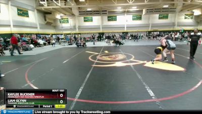 130 lbs Round 1 - Kaylee Buckner, Moorcroft Mat Masters Wrestlin vs Liam Glynn, Thunder Wrestling Club