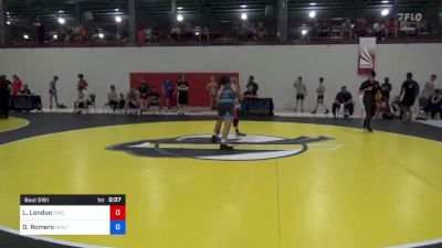 67 kg Consi Of 16 #2 - Luke London, Cincinnati RTC vs Diego Romero, NMU-National Training Center