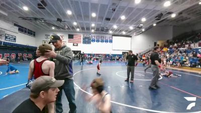 43 lbs 1st Place Match - Kashtyn Grant, Torrington Wrestling Club vs Bennett Booth, Windy City Wrestlers