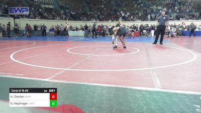 110 lbs Consi Of 16 #2 - Haize Denten, Deer Creek vs Gavin Keplinger, Lawton, MacArthur Ok