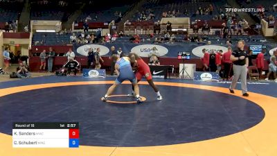 77 kg Prelims - Kendrick Sanders, New York Athletic Club vs Colin Schubert, New York Athletic Club