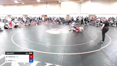 65 kg Cons 16 #1 - McKinley Robbins, Sebolt Wrestling Academy vs August Hibler, NJ Scorpions Wrestling School, LLC