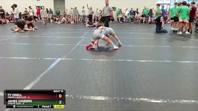 88 lbs Round 5 (6 Team) - Ty Odell, Finger Lakes Elite vs James Sanders, Xtreme Team