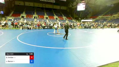 113 lbs Rnd Of 16 - Dustin John Snider, Colorado vs Jack Baron, Pennsylvania