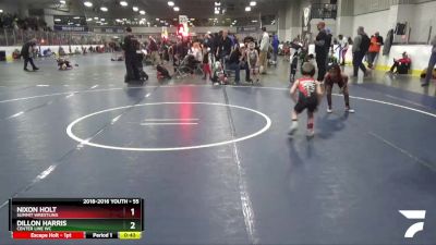 55 lbs Quarterfinal - Nixon Holt, Summit Wrestling vs Dillon Harris, Center Line WC