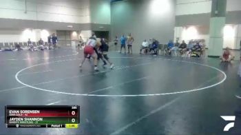 285 lbs Round 2 (6 Team) - Jayden Shannon, Bandits Wrestling vs Evan Sorensen, Iowa Gold