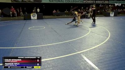 101 lbs Champ. Round 1 - Madison Avila, North Central (IL) vs Chloe Kitagawa, Gannon University