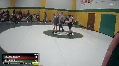 140/150 Round 5 - Sam Capps, River Bluff Youth Wrestling vs Jayden Carducci, Northwood Academy