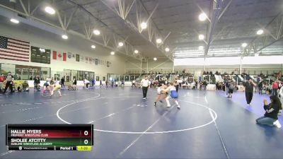 140+ Quarterfinal - Sholee Atcitty, Sublime Wrestling Academy vs Hallie Myers, Fremont Wrestling Club