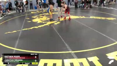 135 lbs Rr3 - Christian Miranda, Kodiak Wrestling Club vs Matthew Roofe, Nikiski Freestyle Wrestling Club