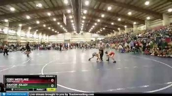 92 lbs Semis & Wb (16 Team) - Cody Westlake, Team Montana vs Daxton Jolley, Utah Green