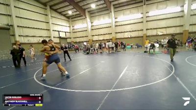 195 lbs Cons. Round 2 - Jacob Robledo, CA vs Matthew Blackwell, UT