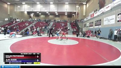 100 lbs Round 3 - Dylan Frothinger, Suples vs Ilan Shank, Bulldog Wrestling Club