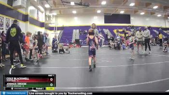 50 lbs Round 1 (6 Team) - Cole Blackwell, Team Bear vs Joshua Drook, Gaston Grizzles