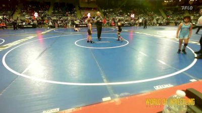 85 lbs Consi Of 4 - Brekyn Boyle, Threestyle Of Oklahoma vs Heavyn Kelley, Mojo Grappling Academy