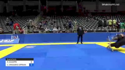 PIERPAOLO CHIAPPE vs CAIO GREGORIO CIPRIANO 2021 World IBJJF Jiu-Jitsu No-Gi Championship