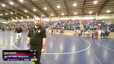 170 lbs Cons. Round 1 - Nash Gentry, MT vs Hector Perez Trujillo Jr, OR