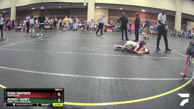 53 lbs Round 3 - Rowdy Haney, Soddy Daisy Wrestling vs Evan Ventrice, Unattached