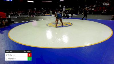 220 lbs Round Of 32 - Vaughn Taylor, Chaparral (SS) vs Elijah Vinoray, Patrick Henry (SD)