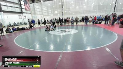 123 lbs Cons. Round 3 - Dean Larue, Beach Boyz Wrestling Club vs Carson Miller, GNWC