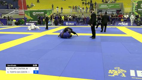 LUÍS FELIPE CINTRA AYUB vs EDSON TERTO DA COSTA 2024 Brasileiro Jiu-Jitsu IBJJF