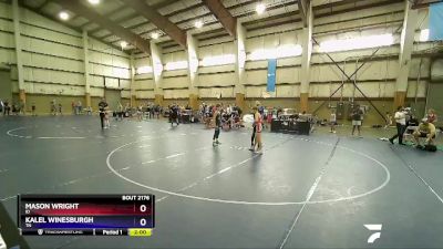 86 lbs Cons. Round 3 - Mason Wright, ID vs Kalel Winesburgh, TN