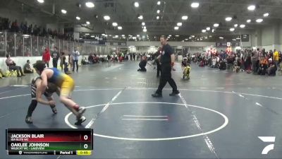 112 lbs Cons. Round 3 - Jackson Blair, Ida Elite WC vs Oaklee Johnson, Wildcat WC - Lakeview