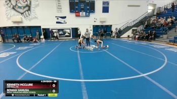 98 lbs 3rd Place Match - Kenneth McClure, Greybull MS vs Rowan Hanusa, Rocky Mountain Middle School