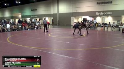 145 lbs Placement Matches (16 Team) - Curtis Peacock, Bonita Boys vs Thanickson Celestin, Naples Wrestling