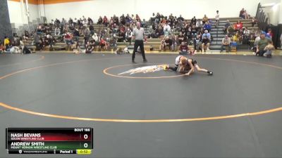 B-15 lbs Cons. Semi - Andrew Smith, Mount Vernon Wrestling Club vs Nash Bevans, Solon Wrestling Club