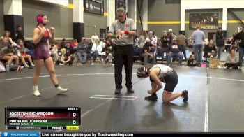 130 lbs Placement (4 Team) - Jocelynn Richardson, Potentially Dangerous vs Madeline Johnson, Missouri Black