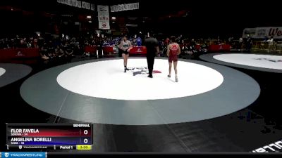 100 lbs Round 4 (12 Team) - Flor Favela, SDIKWA vs Angelina Borelli, SJWA