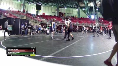 130 lbs 7th Place Match - Blake Wassom, Republic County vs Victor Dunn, Perkins County Youth Wrestling