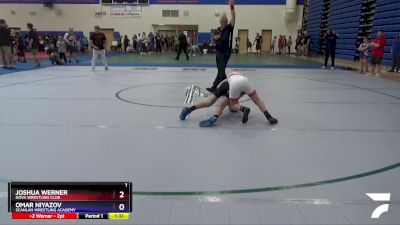 86 lbs Round 1 - Joshua Werner, NOVA Wrestling Club vs Omar Niyazov, Scanlan Wrestling Academy