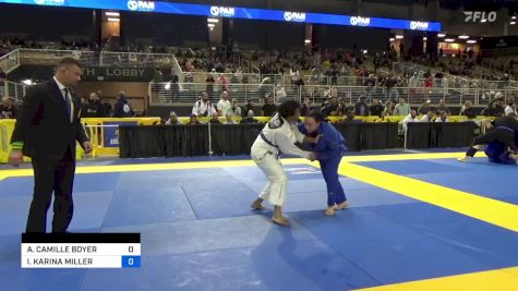 ANGELA CAMILLE BOYER vs ISABELLA KARINA MILLER 2024 Pan Jiu Jitsu IBJJF Championship