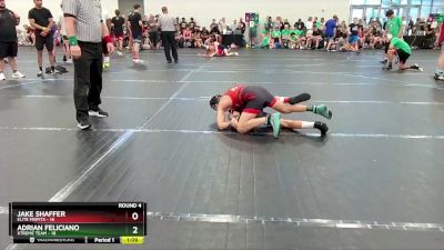 96 lbs Round 4 (6 Team) - Jake Shaffer, Elite Misfits vs Adrian Feliciano, Xtreme Team