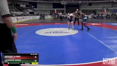 1A-4A 220 Champ. Round 1 - Camerson Gosha, Dora vs Anthony Flores, Susan Moore Hs