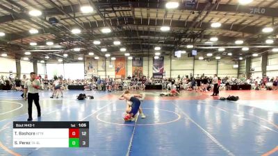 132 lbs Rr Rnd 1 - Trenden Bashore, Attrition Wrestling Gold vs Steven Perez, Triumph Blue