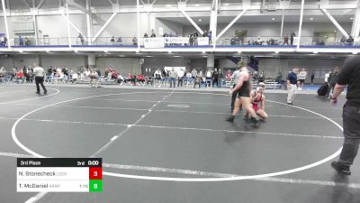 165 lbs 3rd Place - Avery Bassett, Lock Haven University vs Gunner Filipowicz, Army Prep