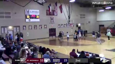 Replay: Boerne Geneva' vs St. Michael's - 2022 Geneva vs St. Michael's | Jan 21 @ 8 PM