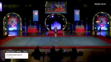 Camden Blue Devils - Youth Cheer [2021 Show Cheer 2 - Varsity Day 3] 2021 Pop Warner National Cheer & Dance Championship